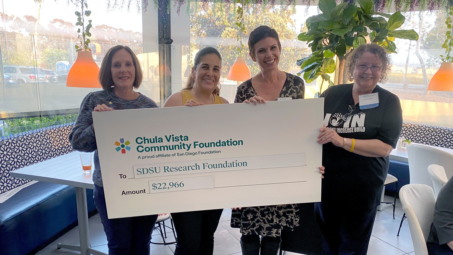 REACH Lab Receives Chula Vista Community Foundation Funds for Conmigo Program!