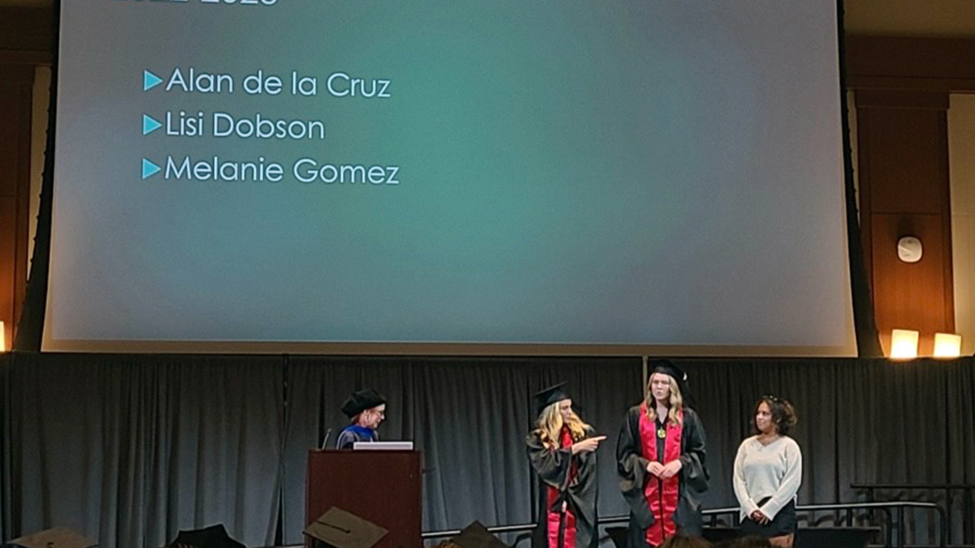 M.A. Student Melanie Gomez Receives Teaching Assistantship Award