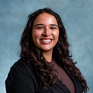 Closeup of Isabella Gomez